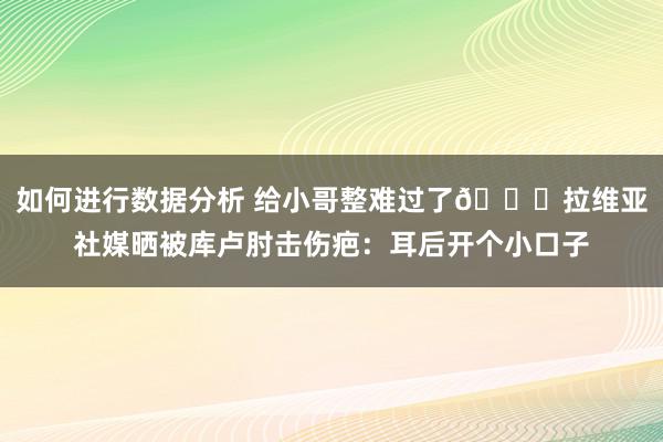 如何进行数据分析 给小哥整难过了😅拉维亚社媒晒被库卢肘击伤疤：耳后开个小口子