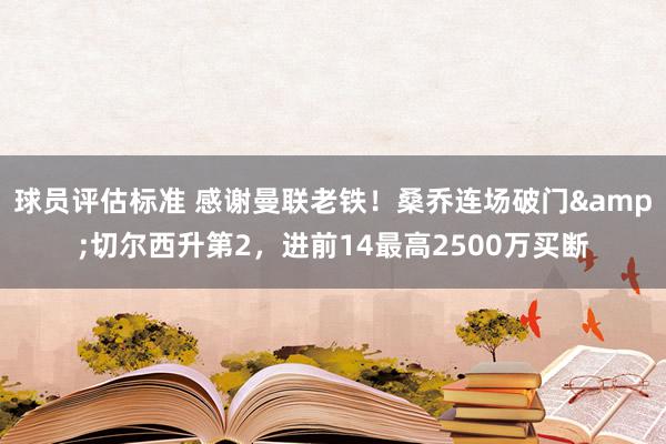 球员评估标准 感谢曼联老铁！桑乔连场破门&切尔西升第2，进前14最高2500万买断