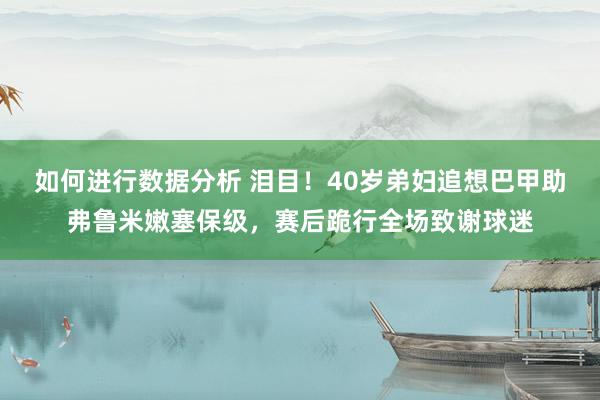 如何进行数据分析 泪目！40岁弟妇追想巴甲助弗鲁米嫩塞保级，赛后跪行全场致谢球迷