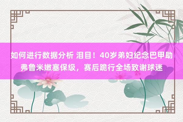 如何进行数据分析 泪目！40岁弟妇纪念巴甲助弗鲁米嫩塞保级，赛后跪行全场致谢球迷