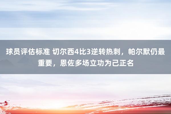 球员评估标准 切尔西4比3逆转热刺，帕尔默仍最重要，恩佐多场立功为己正名